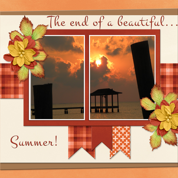The end of a beautiful summer!