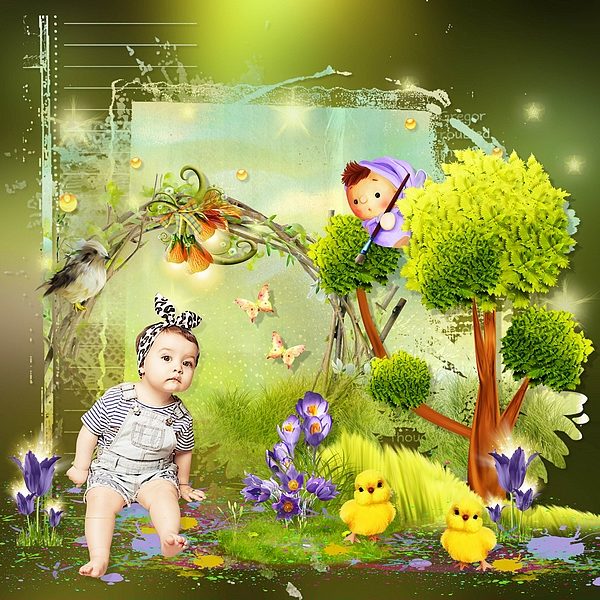 The Fairies prepare Easter