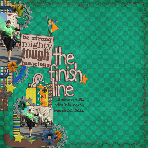 the finish line