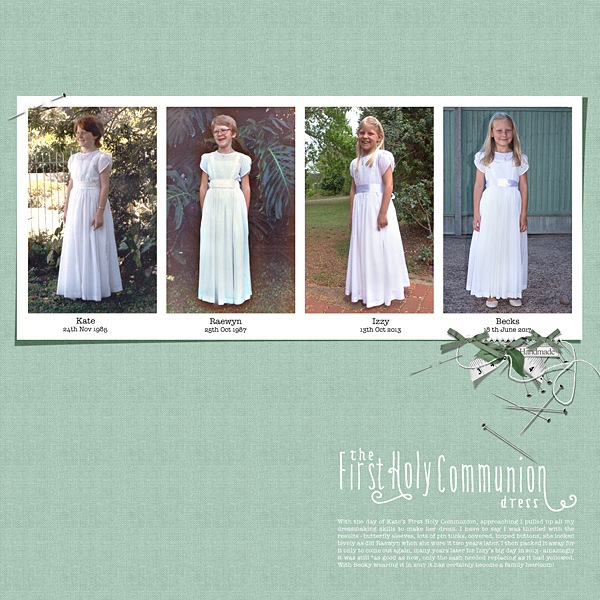 The First Holy Communion Dress