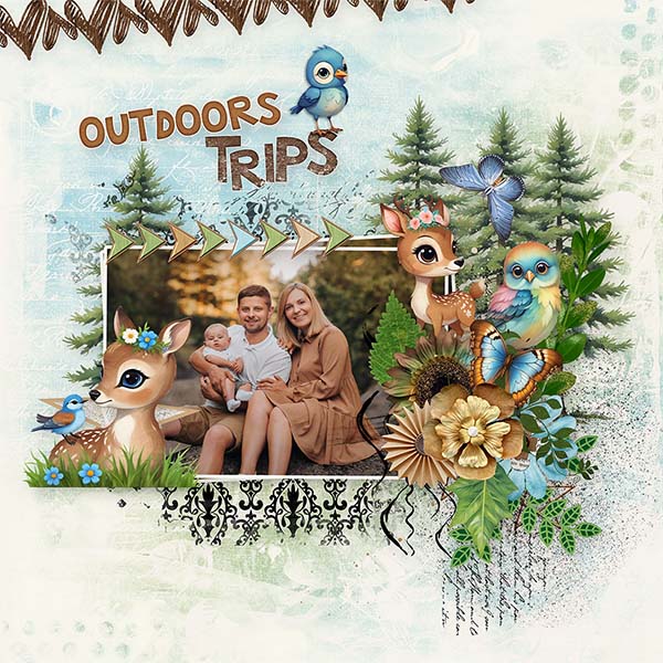 The Great Outdoors By Cutie Pie Scraps