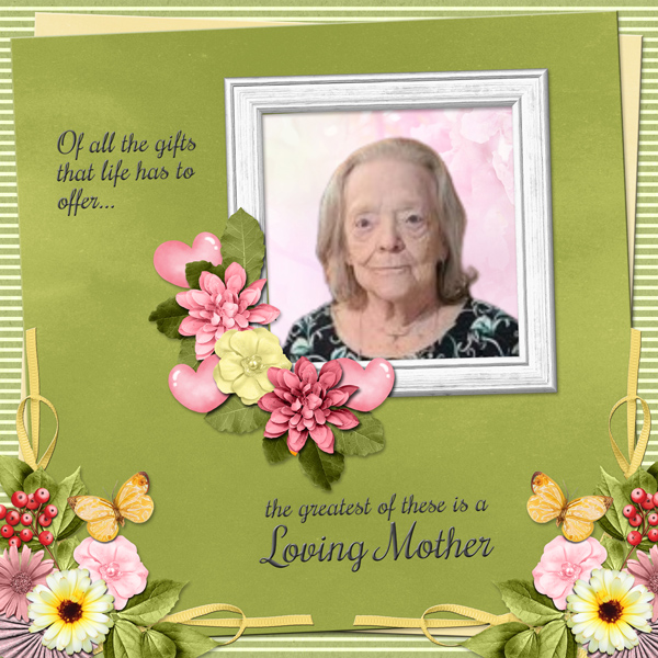 ...the greatest of these is a Loving Mother