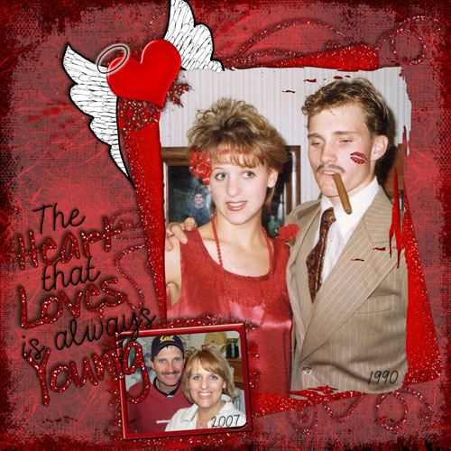 The heart that loves is always young