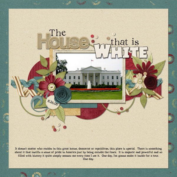 The House that is White