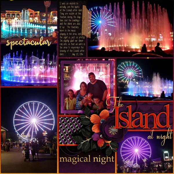 The Island at NIght