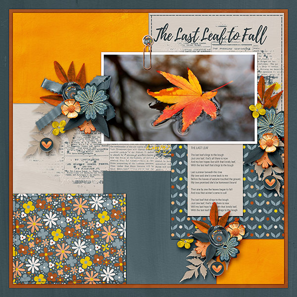 THE LAST LEAF TO FALL