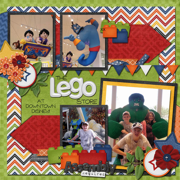 the lego store