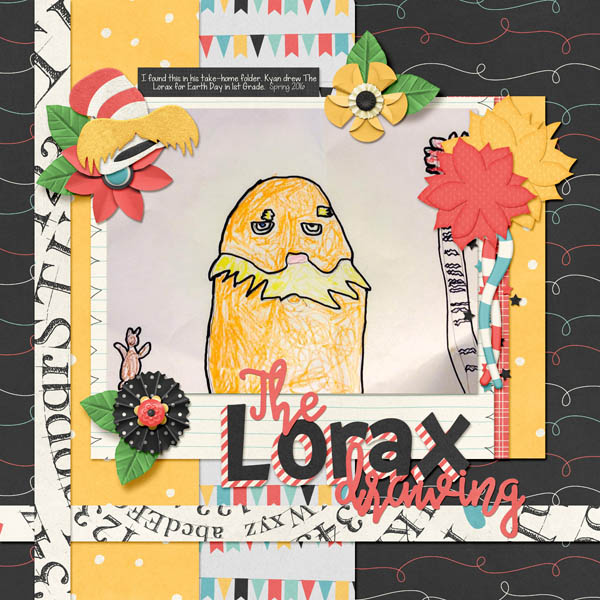 The Lorax Drawing