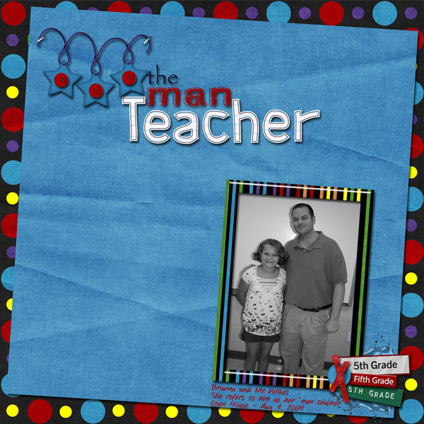 the man teacher