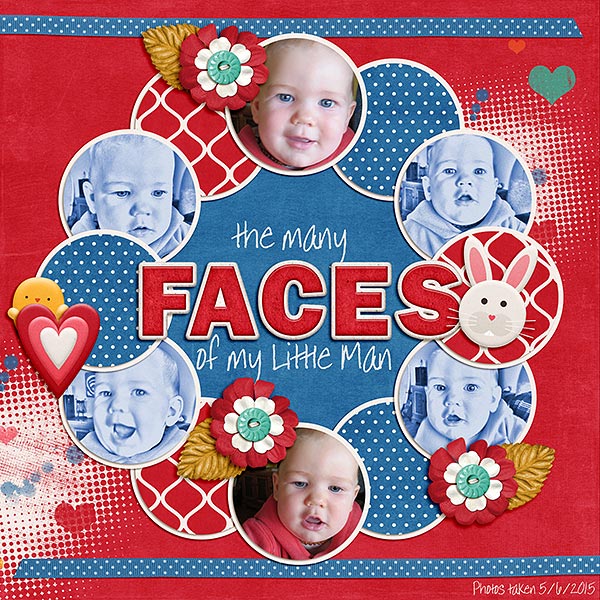 The Many Faces of My Little Man