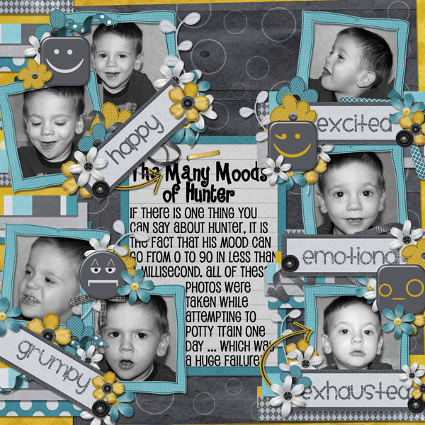 The Many Moods of Hunter