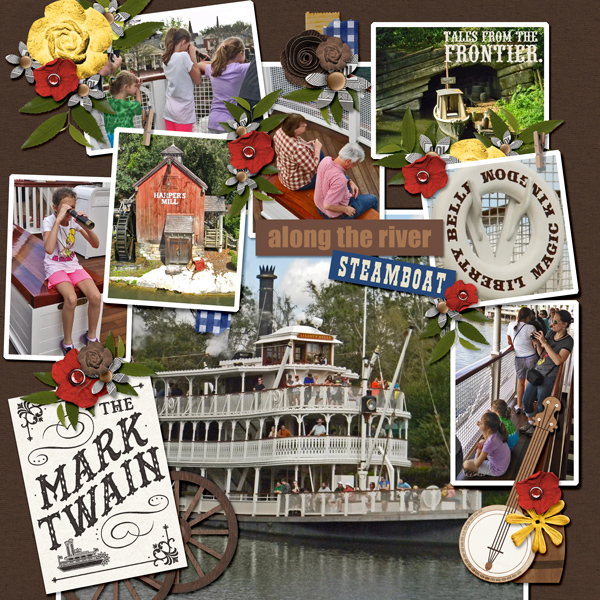 The Mark Twain Riverboat at Disney