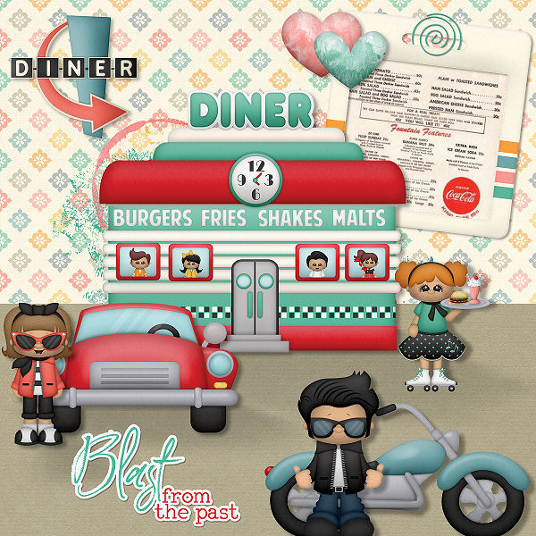 The Nifty Fifties by Boomersgirl Designs