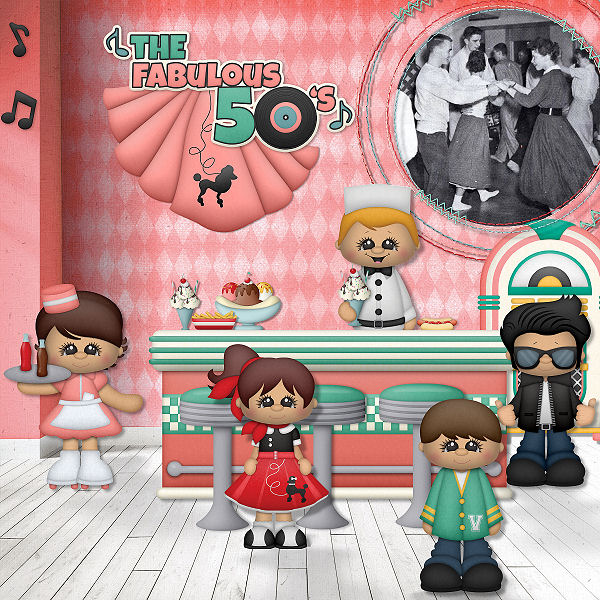 The Nifty Fifties by Boomersgirl Designs