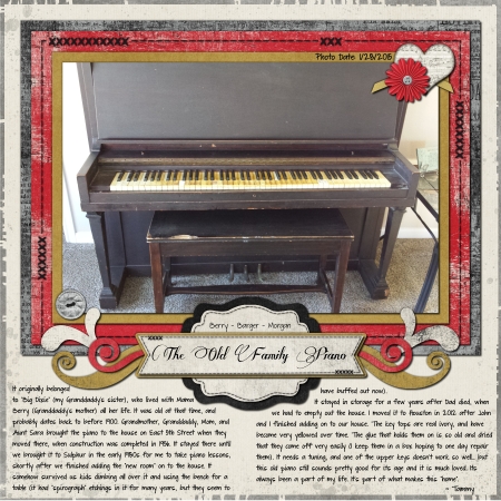 The Old Family Piano