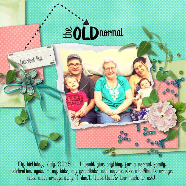 The OLD Normal