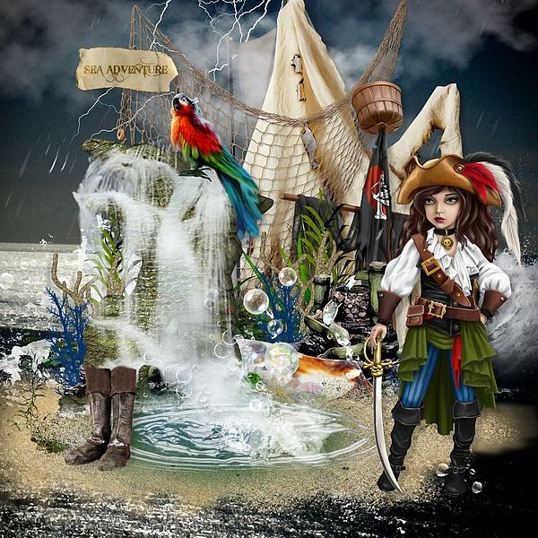 The pirates and the mystery of the fountain