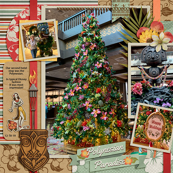 The Polynesian at Christmas