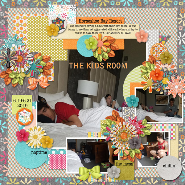 The "kids" room at Horeseshoe Bay
