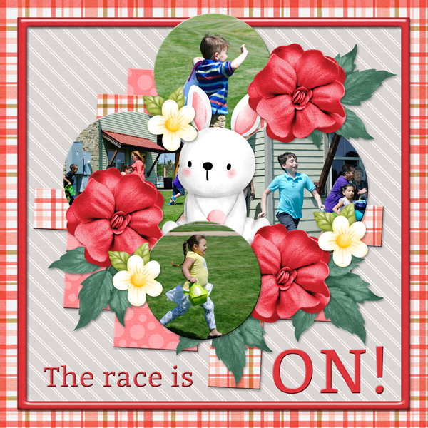 The race is ON!