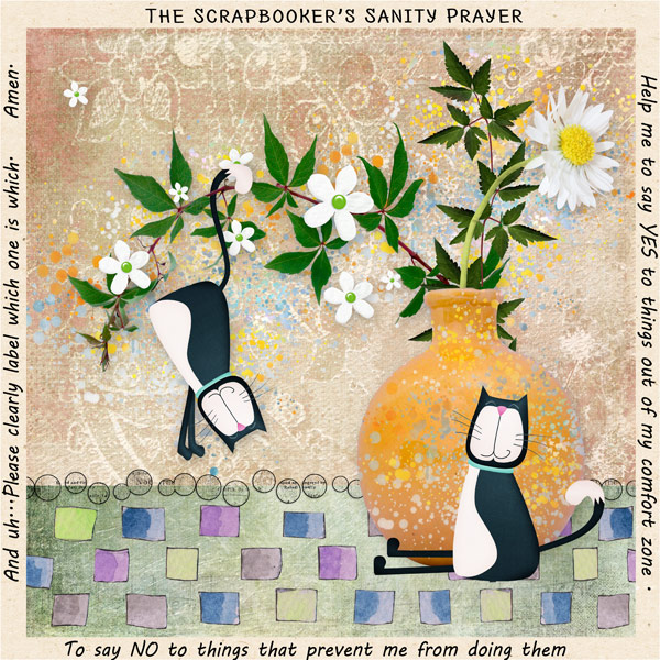 The Scrapbookers Sanity Prayer