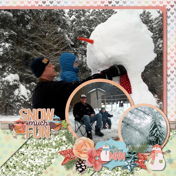 The snownam with a big beginnings
