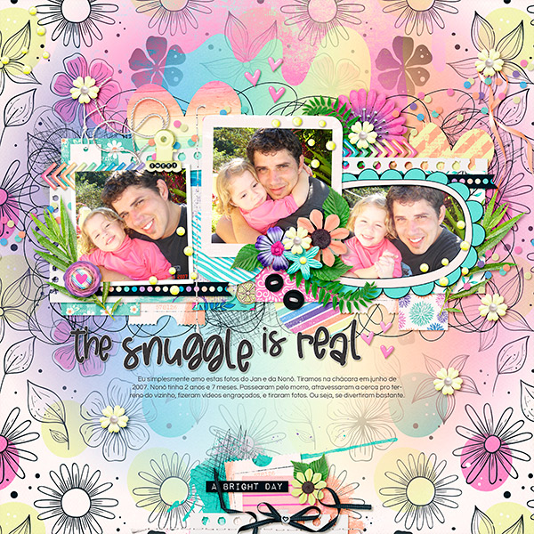 The snuggle is real