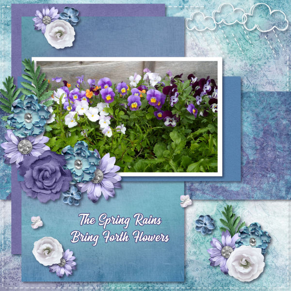 The Spring Rains Bring Forth Flowers