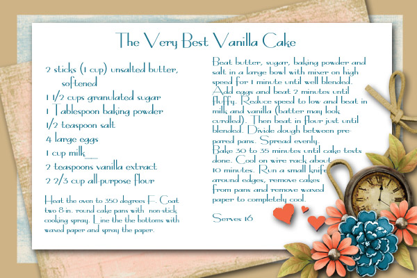 The Very Best Vanilla Cake
