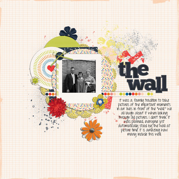 the wall