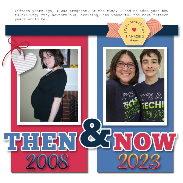 Then (2008) + Now (2023)