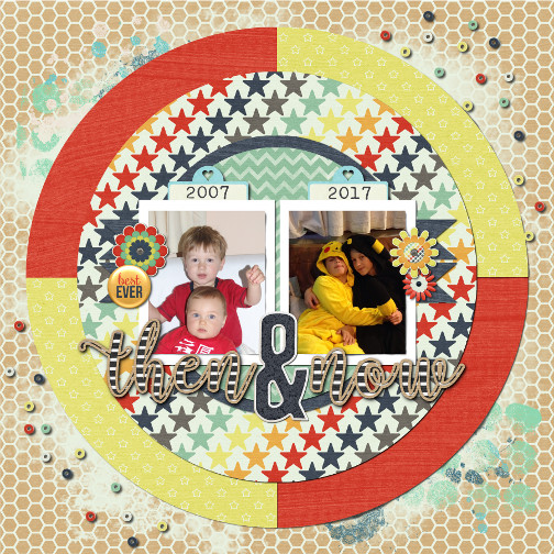Then and Now - Jan 18 Template Challenge 2