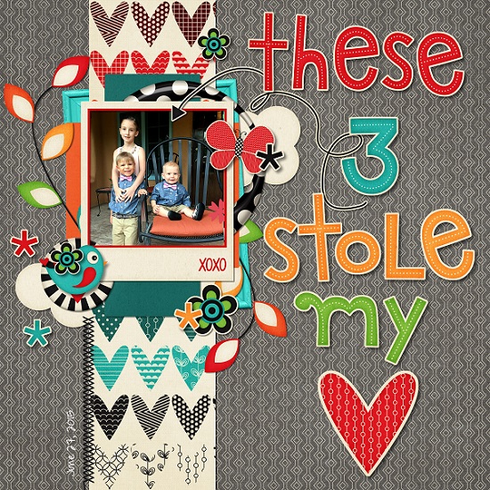 These three stole my Heart
