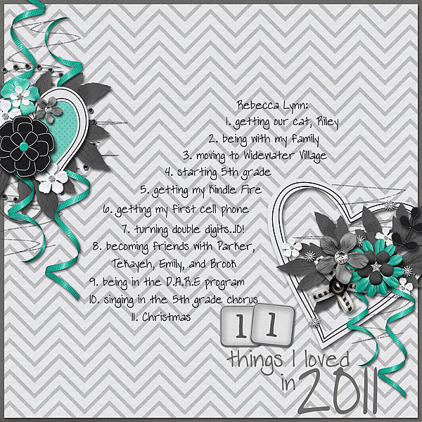 Things I loved in 2011,Becca
