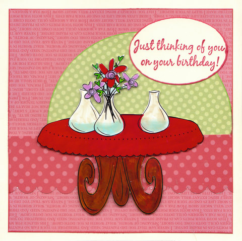 Thinking of You on your Birthday