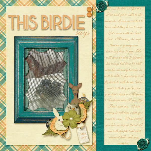 This Birdie Says
