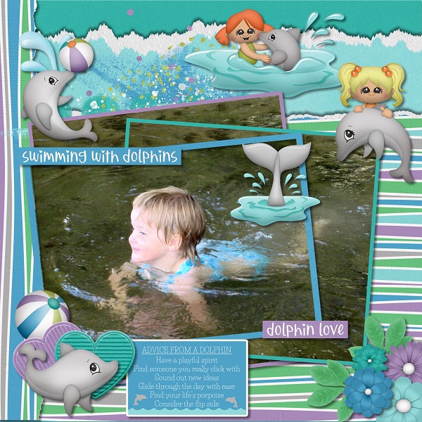 This is how a real Dolphin Swims