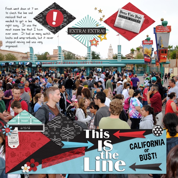 This IS the Line