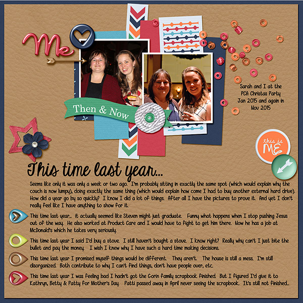 This Time Last Year - Dec 2015 Journalling Challenge