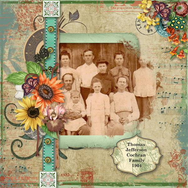 Thomas Jefferson Cochran Family