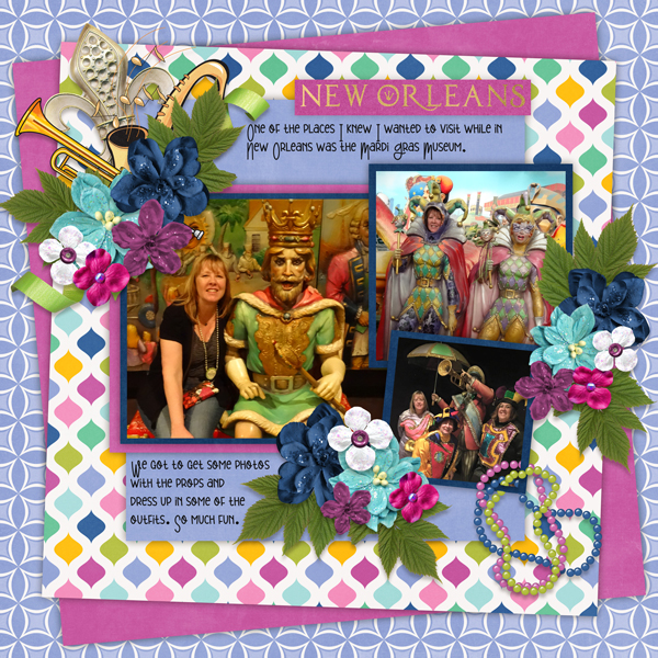 Three For Me Templates 6 #2 with Belle Of The Bayou-Connie Prince