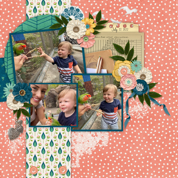 Three For Me Templates Vol 12 #4 with Aviary-Connie Prince