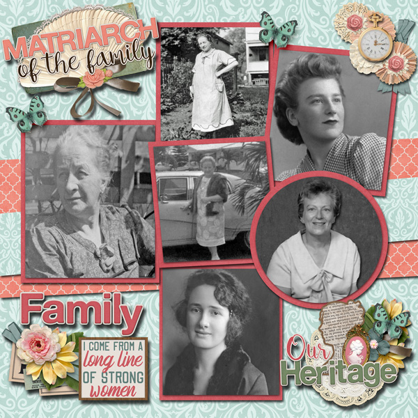 Three Generations of Women before Me