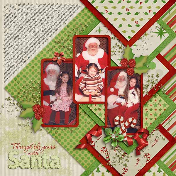 Through the Years with Santa