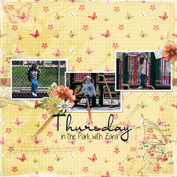 Thursday in the park with Zara