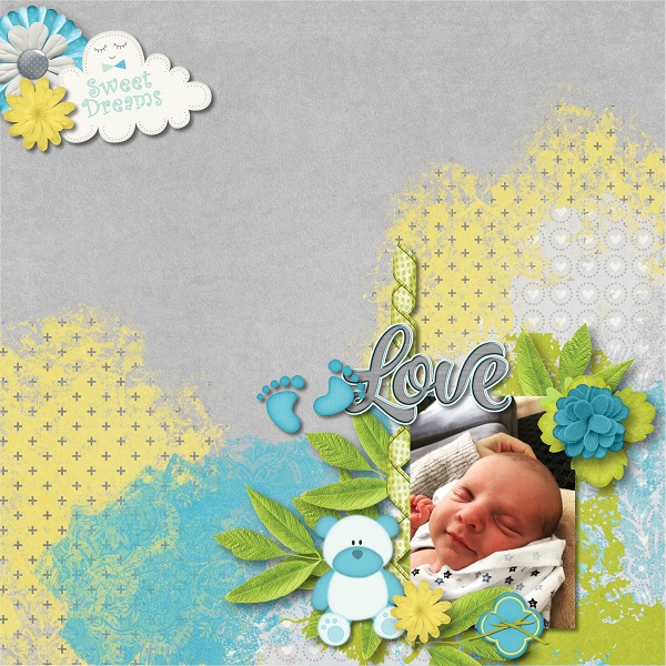 Tickled Blue