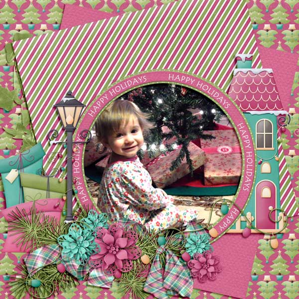 Tickled Pink About Christmas