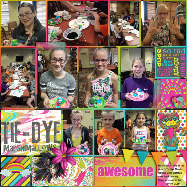 Tie Dye Marshmallows