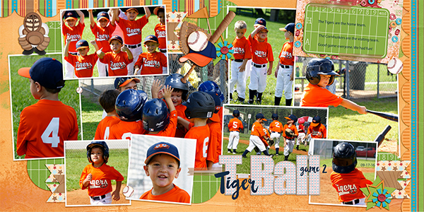 Tiger T-Ball, game 2