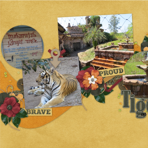 Tigers in the Ruins-Left Side